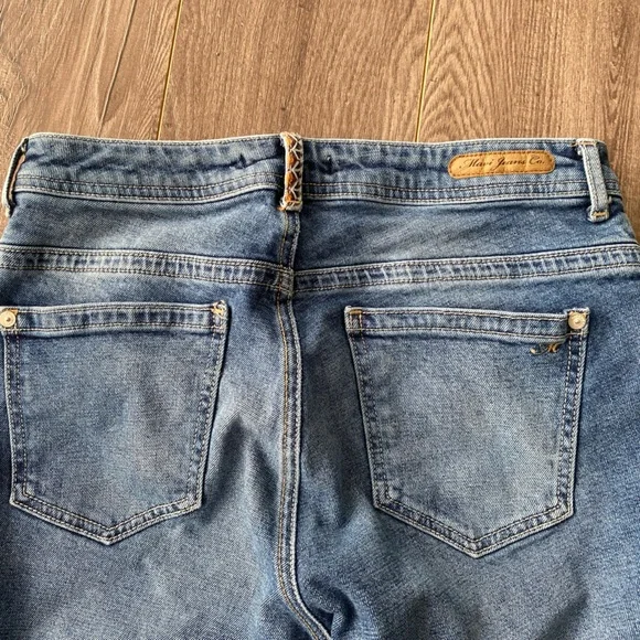 Mavi jeans Tess high rise skinny cropped with fringe and embroidery size 27-28 - Picture 12 of 16